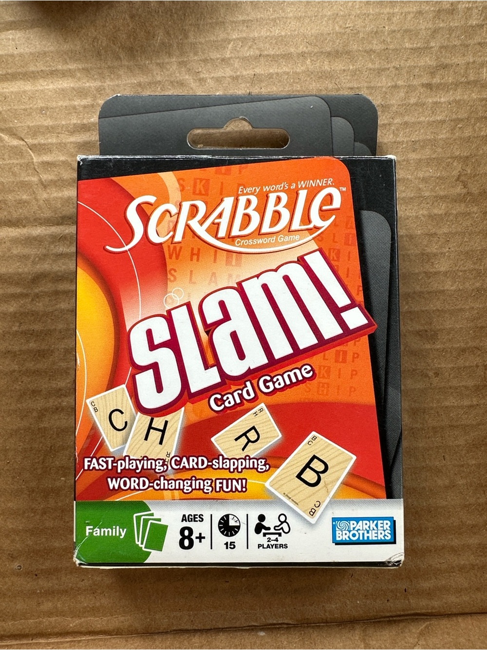 Scrabble Slam card game